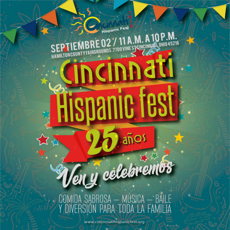 Cincinnati Hispanic Festival Celebrating 25 Years! On Cincy